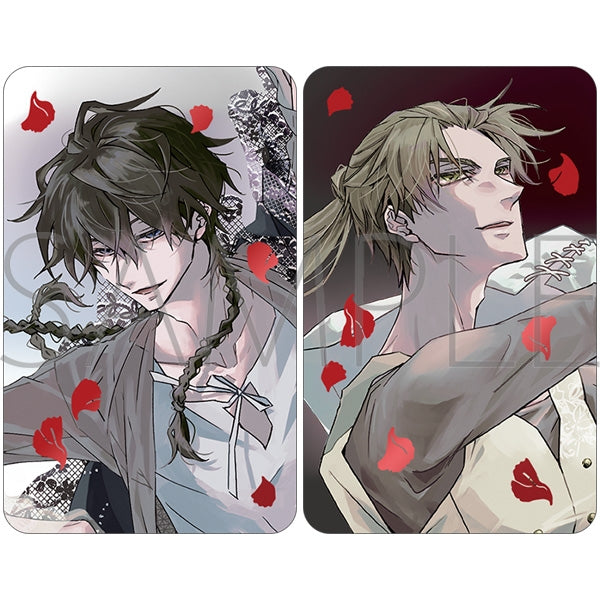 《被“最想拥抱的男人”第一名威胁着。》双面烫金卡片2张套装