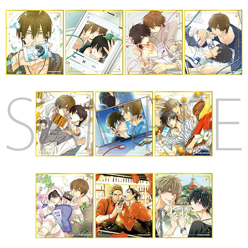 『抱かれたい男1位に脅されています。』箔押しミニ色紙コレクション【BOX】