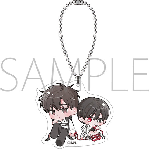 "Garnet of the Dump" Acrylic Keychain