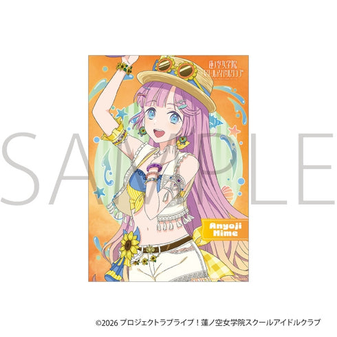 『ラブライブ!蓮ノ空女学院スクールアイドルクラブ』クリアポスター/安養寺 姫芽
