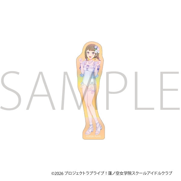 "Love Live! Hasuno Sora Girls' Academy School Idol Club" Holo Sticker / Kozue Tsumachi