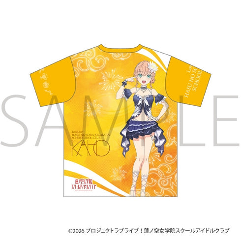 『ラブライブ!蓮ノ空女学院スクールアイドルクラブ』フルグラフィックTシャツ/日野下 花帆