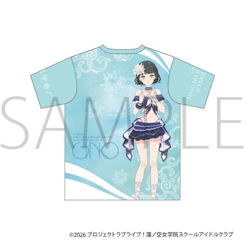 『ラブライブ!蓮ノ空女学院スクールアイドルクラブ』フルグラフィックTシャツ/百生 吟子