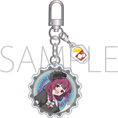 "Bocchi the Rock!" Acrylic Keychain / Kikuri Hiroi Retro-Chic Girls