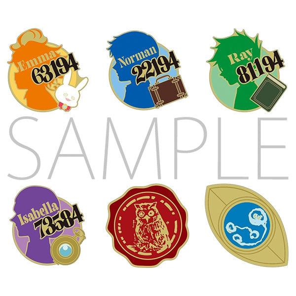 『約束のネバーランド』ピンズコレクション【BOX】