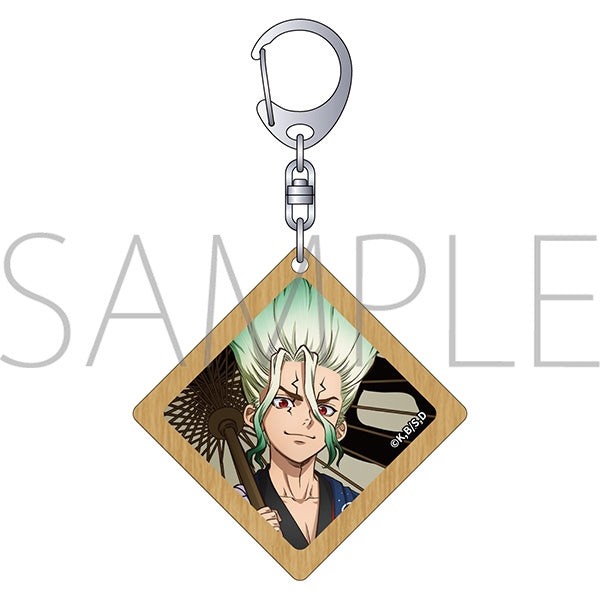 『Dr.STONE』木札キーホルダー/石神千空