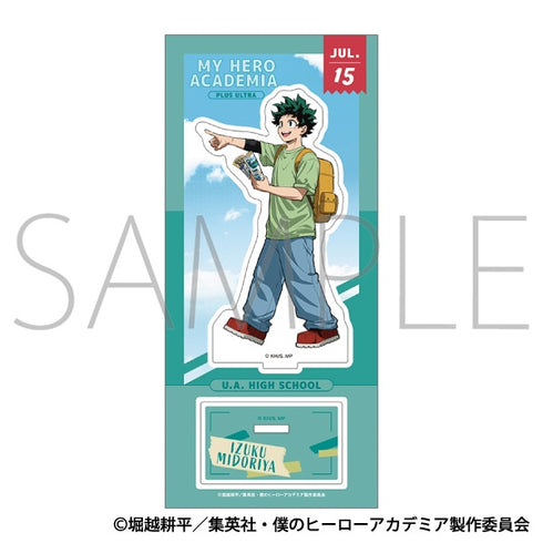 『僕のヒーローアカデミア』アクリルスタンド/緑谷 出久 ご当地