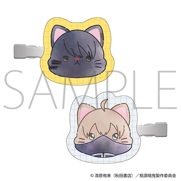 『桃源暗鬼』withCAT illustration Ver. 前髪クリップ/無陀野無人・皇后崎 迅