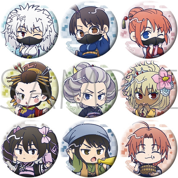 《新剧场版 银魂 -吉原大火-》迷你角色徽章收藏套装【BOX】