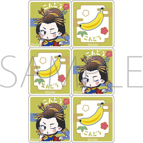 "Gintama: The New Movie - The Great Fire of Yoshiwara" Acrylic Block Sticker / Isao Kondo
