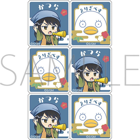 "Gintama: The New Movie - The Great Fire of Yoshiwara" Acrylic Block Sticker / Kotaro Katsura