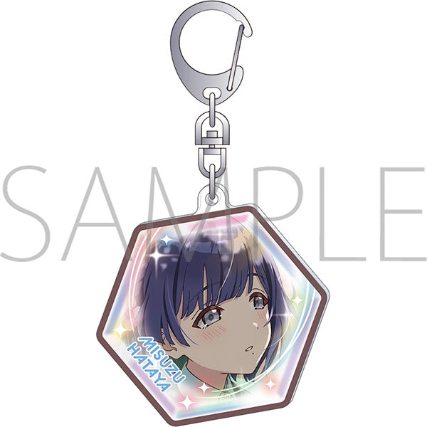 "Gakuen Idolmaster" Peace-Style Acrylic Keychain / Misuzu Hatanoya, Series 2