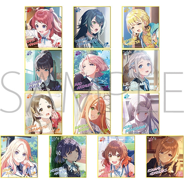 『学園アイドルマスター』ミニ色紙コレクション【BOX】