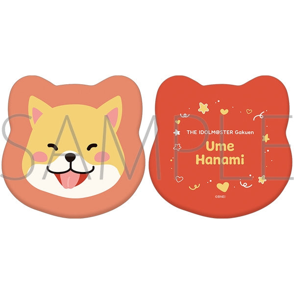 "Gakuen Idolmaster" Die-Cut Cushion / Yume Hanami