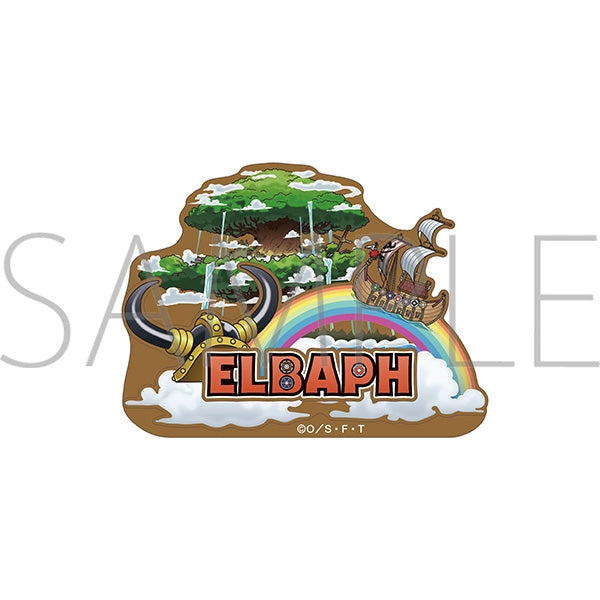 "ONE PIECE" Souvenir Magnet / Elbaf Arc