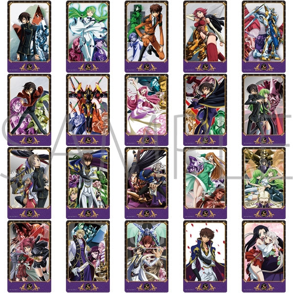 『コードギアス 反逆のルルーシュ』メモリアルクリアカードコレクション/反逆のルルーシュ【BOX】