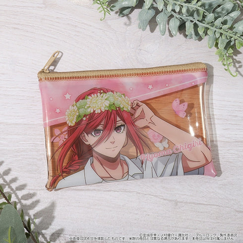 『ブルーロック2期』クリアポーチ/千切 豹馬 flower crown