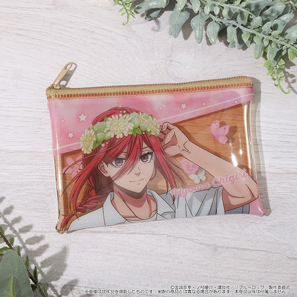 『ブルーロック2期』クリアポーチ/千切 豹馬 flower crown