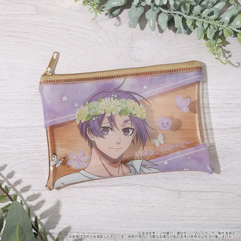 『ブルーロック2期』クリアポーチ/御影 玲王 flower crown