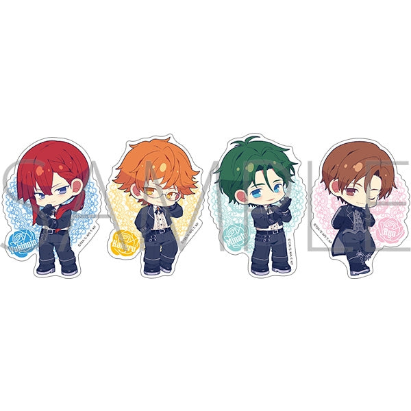 『KING OF PRISM』ステッカーセット/太刀花ユキノジョウ&十王院カケル&鷹梁ミナト&山田リョウ