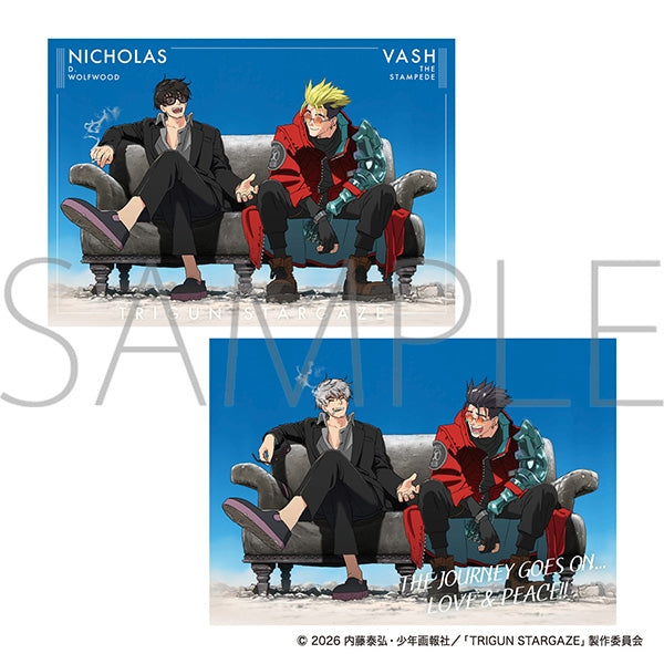 『TRIGUN STARGAZE』クリアポスターセット/完結記念ver.