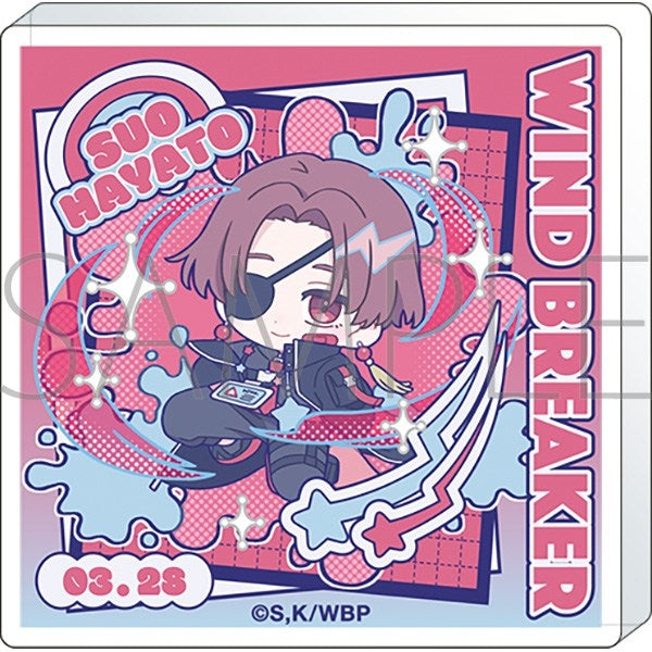 《WIND BREAKER》可滚动亚克力手办/苏枋·隼飞 帕斯泰尔·波普