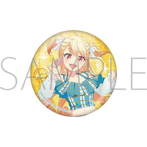 『シャインポスト』グリッター缶バッジ/聖舞 理王 1st Anniversary
