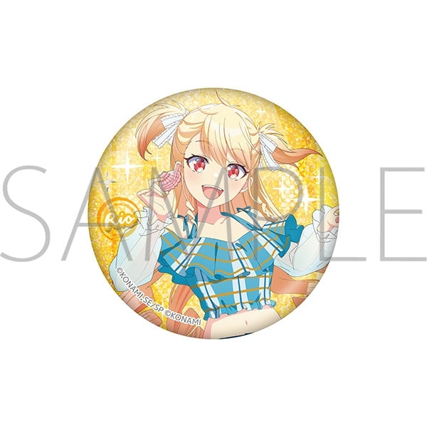 『シャインポスト』グリッター缶バッジ/聖舞 理王 1st Anniversary