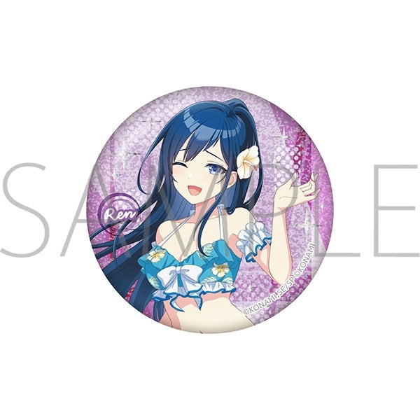 『シャインポスト』グリッター缶バッジ/黒金 蓮 1st Anniversary