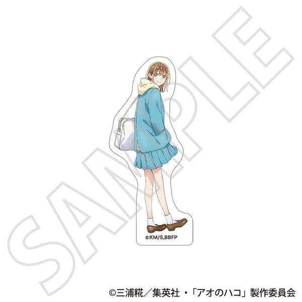 『アオのハコ』ステッカー/鹿野 千夏 Season2 制服Ver.