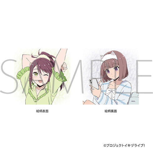 『イキヅライブ! LOVELIVE! BLUEBIRD』ミニクッション/五桐 玲・佐々木翔音