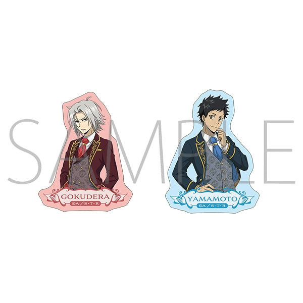 《家庭教師 Hitman REBORN!》貼紙組/獄寺隼人&山本武 ~damask code style~