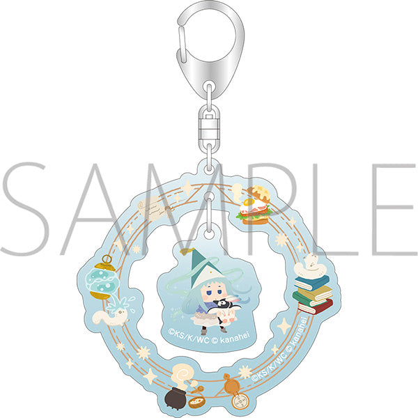 『とんがり帽子のアトリエ』ゆらゆらアクリルキーホルダー/リチェ カナヘイの小動物コラボ