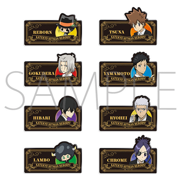『家庭教師ヒットマン REBORN!』お名前バッジコレクション/A【BOX】