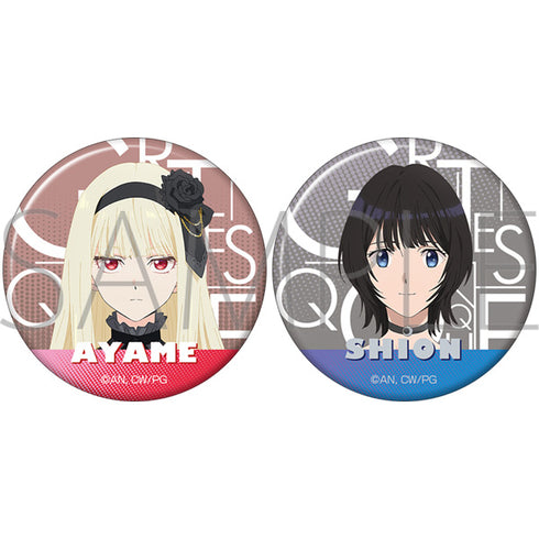 "GROTESQQQUE" Pin Set / Ayame & Shion