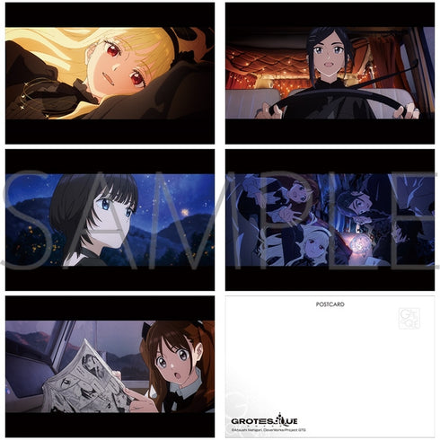 "GROTESQQQUE" Postcard Set / Nocturne ~On This Grotesque Night~
