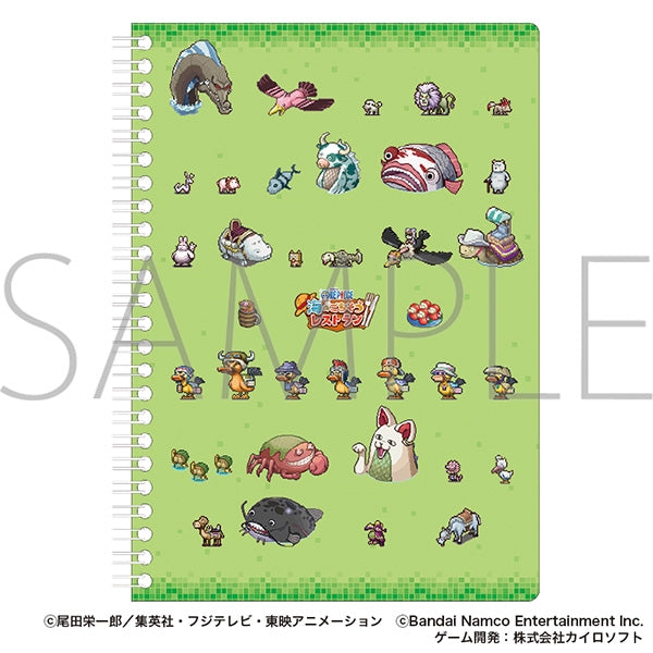 『ONE PIECE』海のごちそうレストラン ノート アニマル