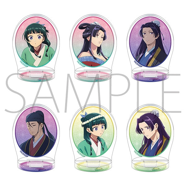 『薬屋のひとりごと』ちゅあスタ ミニチュアアクリルスタンドコレクション/牡丹、花菖蒲、シロツメクサ【BOX】