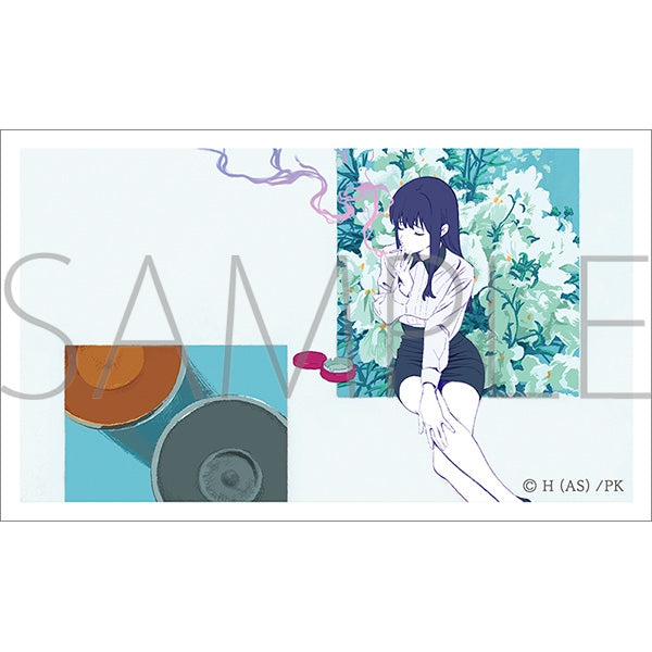 『上伊那ぼたん、酔へる姿は百合の花』ステッカー/郡上かなで