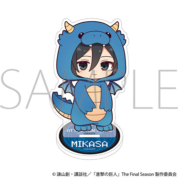 "Attack on Titan" Mini Acrylic Stand / Mikasa
