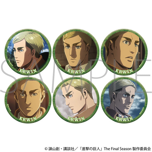 『進撃の巨人』エルヴィンがいっぱいキャラバッジコレクション【BOX】