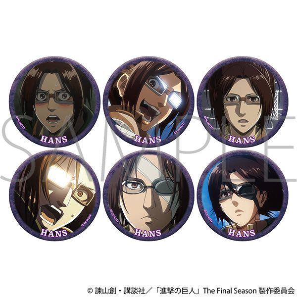 『進撃の巨人』ハンジがいっぱいキャラバッジコレクション【BOX】