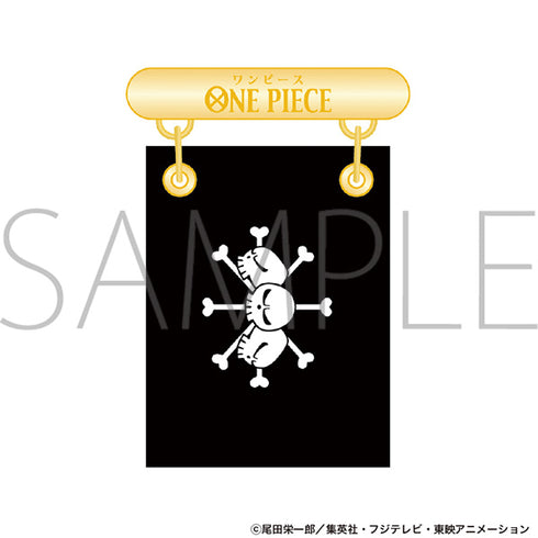 『ONE PIECE』フラッグバッジ/Vol.2 海賊旗 黒ひげ海賊団