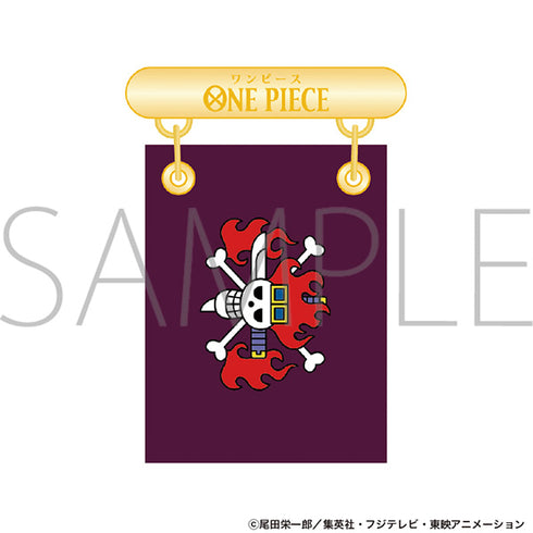 『ONE PIECE』フラッグバッジ/Vol.2 海賊旗 キッド海賊団