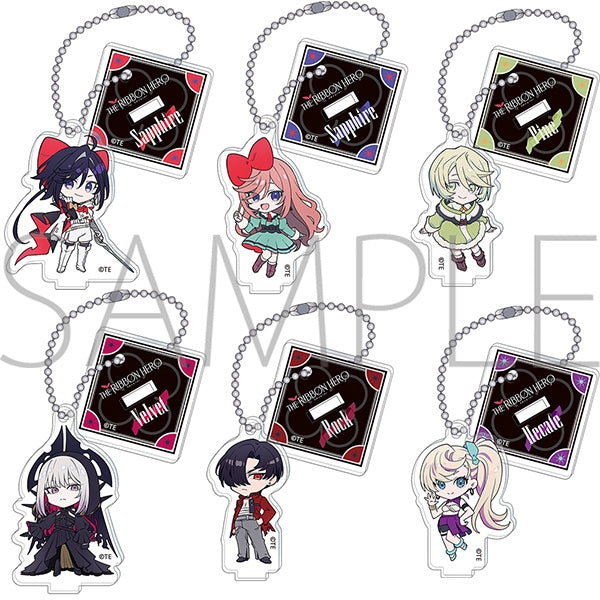 『THE RIBBON HERO リボンヒーロー』スタンド付きアクリルキーホルダーコレクション【BOX】