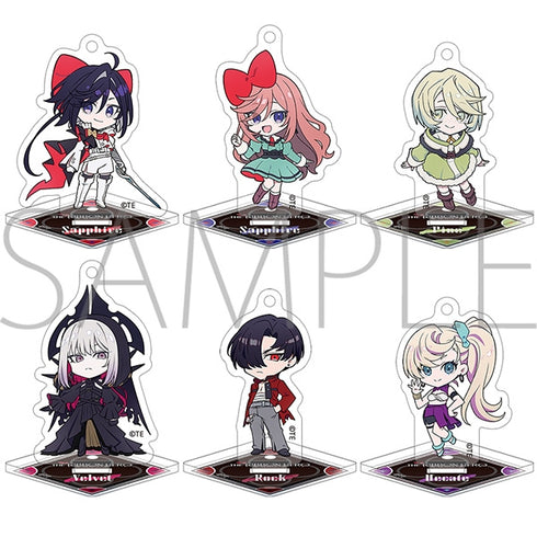 『THE RIBBON HERO リボンヒーロー』スタンド付きアクリルキーホルダーコレクション【BOX】