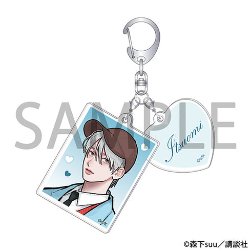 "Fingertips and Longing" 2-Piece Acrylic Keychain Set / Itsuo Namiki