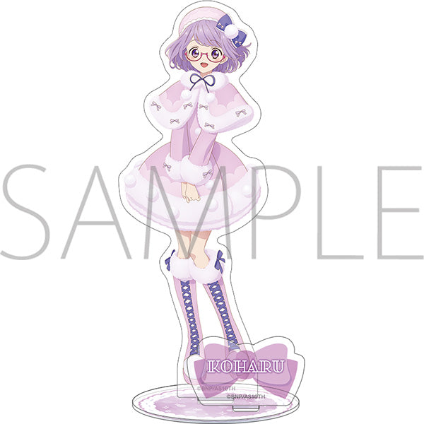 "Aikatsu Stars!" Acrylic Stand / Koharu Nanakura "Winter Boa Style" Ver.