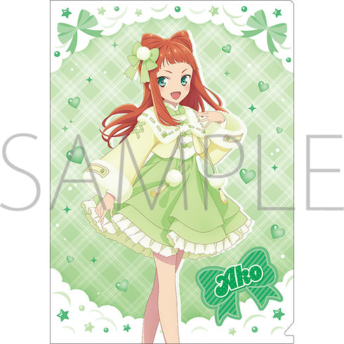 『アイカツスターズ!』クリアファイル/早乙女あこ Winter Boa Style ver.