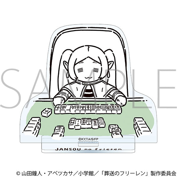 "Freiren of the Funeral" Acrylic Stand / Freiren at the Mahjong Parlor